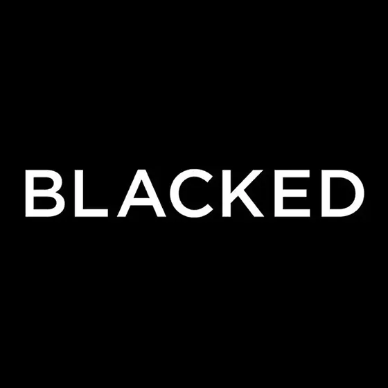 blacked