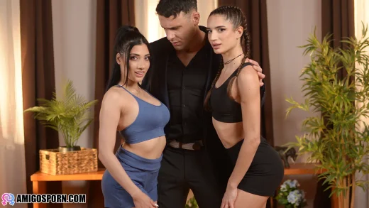 Candie Luciani, Emily Pink – You Can Give Us A REAL Workout
