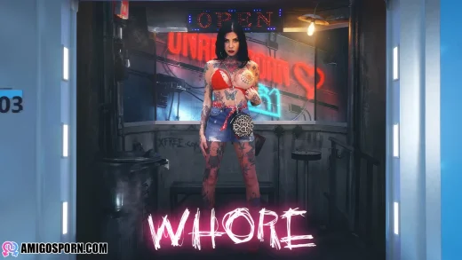 UnrealPorn Megan Inky – Whore