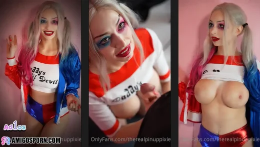 OnlyFans PinupPixie ( Therealpinuppixie ) – Harley Quinn and Batman